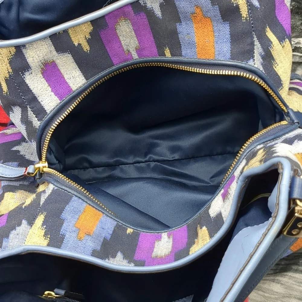 Coach Madison Phoebe Ikat canvas bag